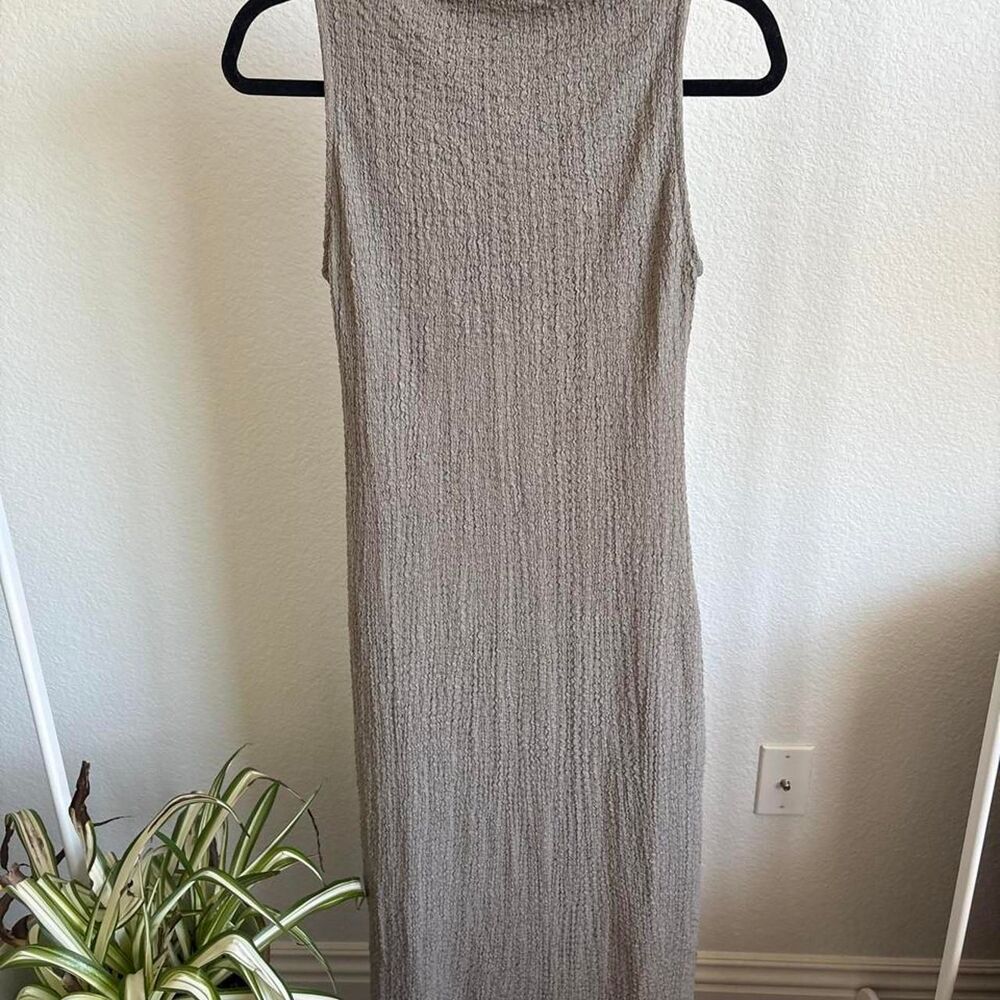 The-drop Women's Grey and Tan Dress